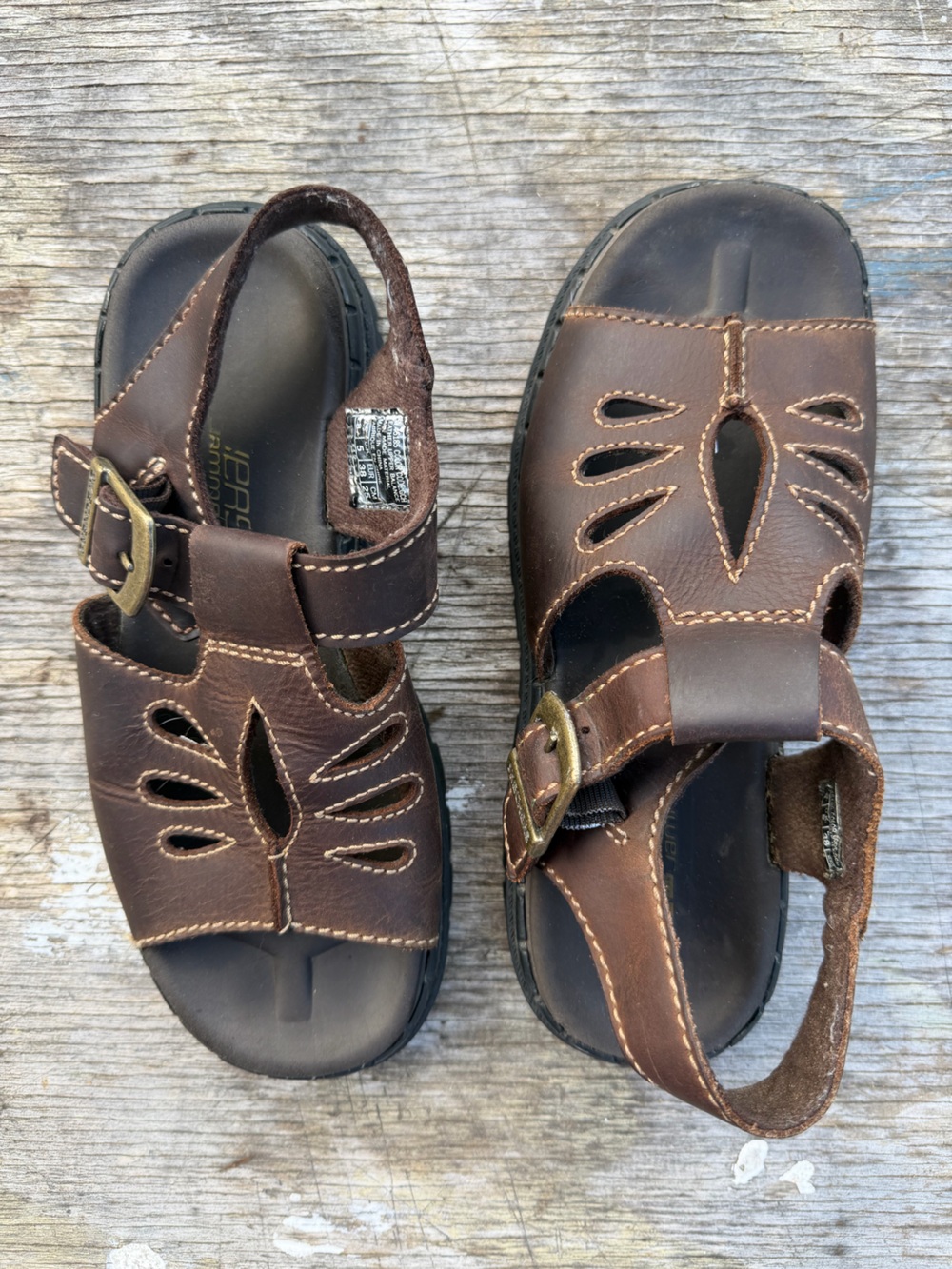 Vintage Sketchers Y2K Jammers - Brown Sandals